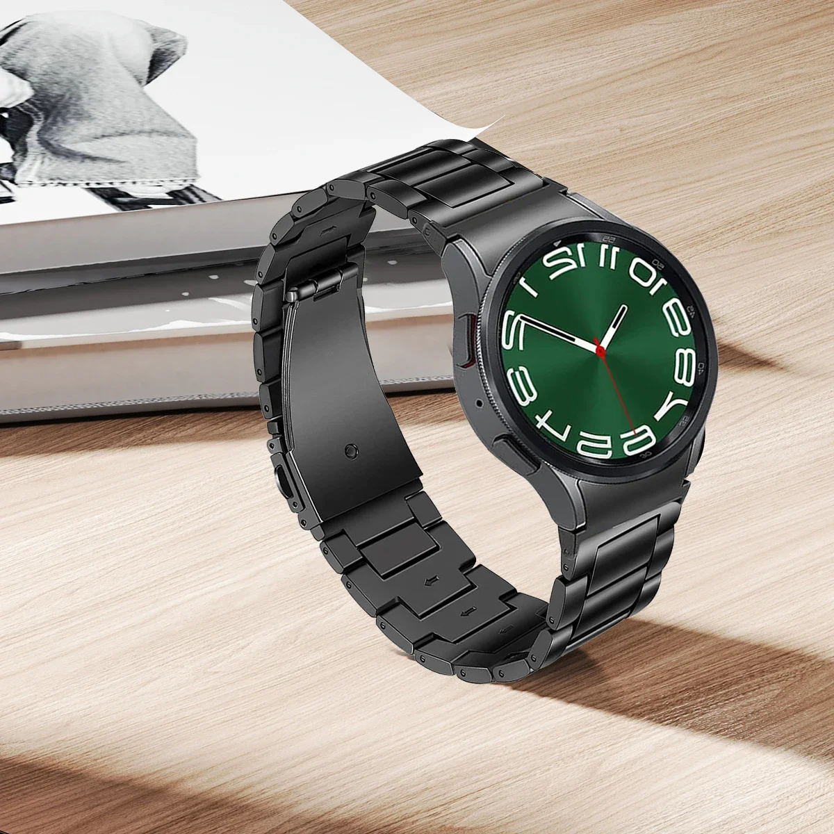 Luxury Titanium Strap For Samsung Galaxy Watch 6/4 Classic 47 43mm 42mm 46mm 6/5/4 40mm 44mm 5Pro 45mm No Gaps Quick Fit Band
Luxury Titanium Strap For Samsung Galaxy Watch 6/4 Classic 47 43mm 42mm 46mm 6/5/4 40mm 44mm 5Pro 45mm No Gaps Quick Fit Band