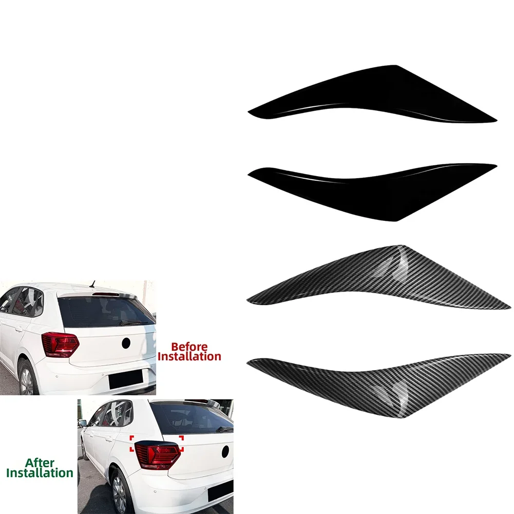 Car Rear Headlight Eyebrow Eyelid Cover Trim Rear Tail Light Lamp Eyelid Trim Cover ABS FOR POLO MK6 2018-2021
Car Rear Headlight Eyebrow Eyelid Cover Trim Rear Tail Light Lamp Eyelid Trim Cover ABS FOR POLO MK6 2018-2021
