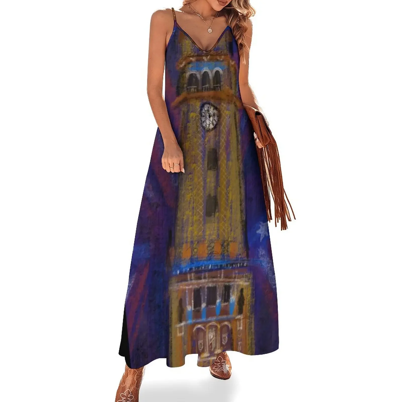 Torre de la Universidad Sleeveless Dress Women's summer dress Woman clothes Women's clothing Dress
Torre de la Universidad Sleeveless Dress Women's summer dress Woman clothes Women's clothing Dress