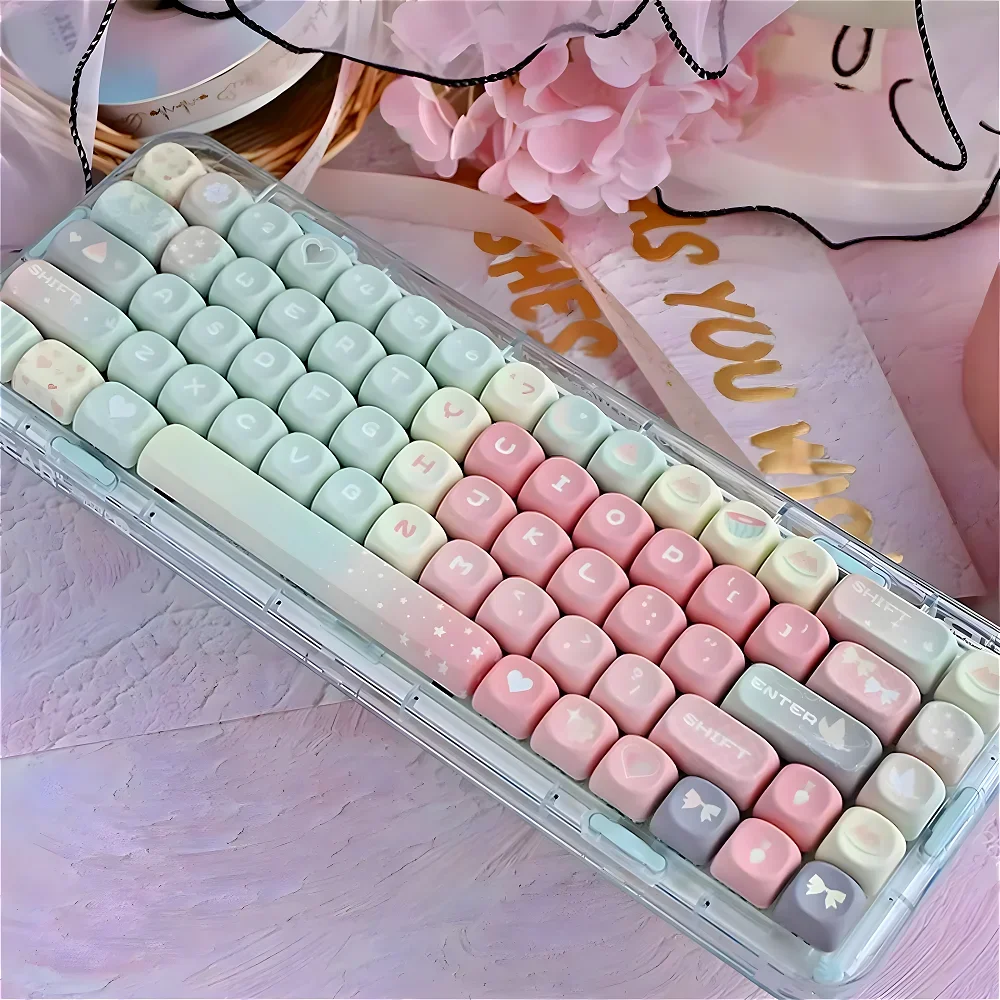 GEFENSI 126 клавиш MOA колпачки для клавиш PBT дыня зеленый розовый смешанный цвет для игровой механической клавиатуры 60/64/84/98/108 переключатель MX 
GEFENSI 126 клавиш MOA колпачки для клавиш PBT дыня зеленый розовый смешанный цвет для игровой механической клавиатуры 60/64/84/98/108 переключатель MX