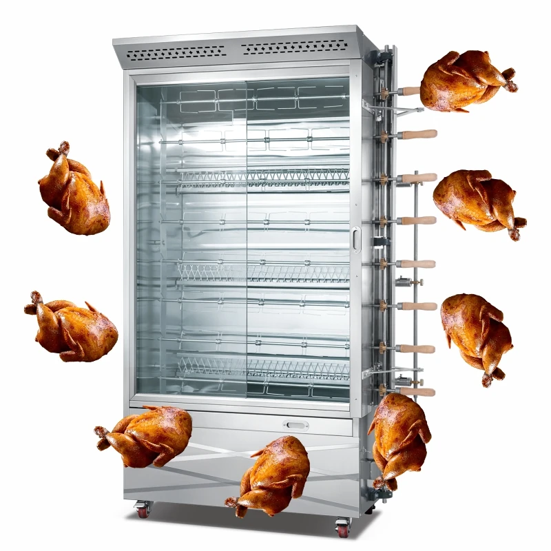 Airo Libermann Stainless Steel Gas Vertical Rotisserie Oven Shawarma Broiler BBQ Kebab Grill Chicken Machine Large Capacity
Airo Libermann Stainless Steel Gas Vertical Rotisserie Oven Shawarma Broiler BBQ Kebab Grill Chicken Machine Large Capacity