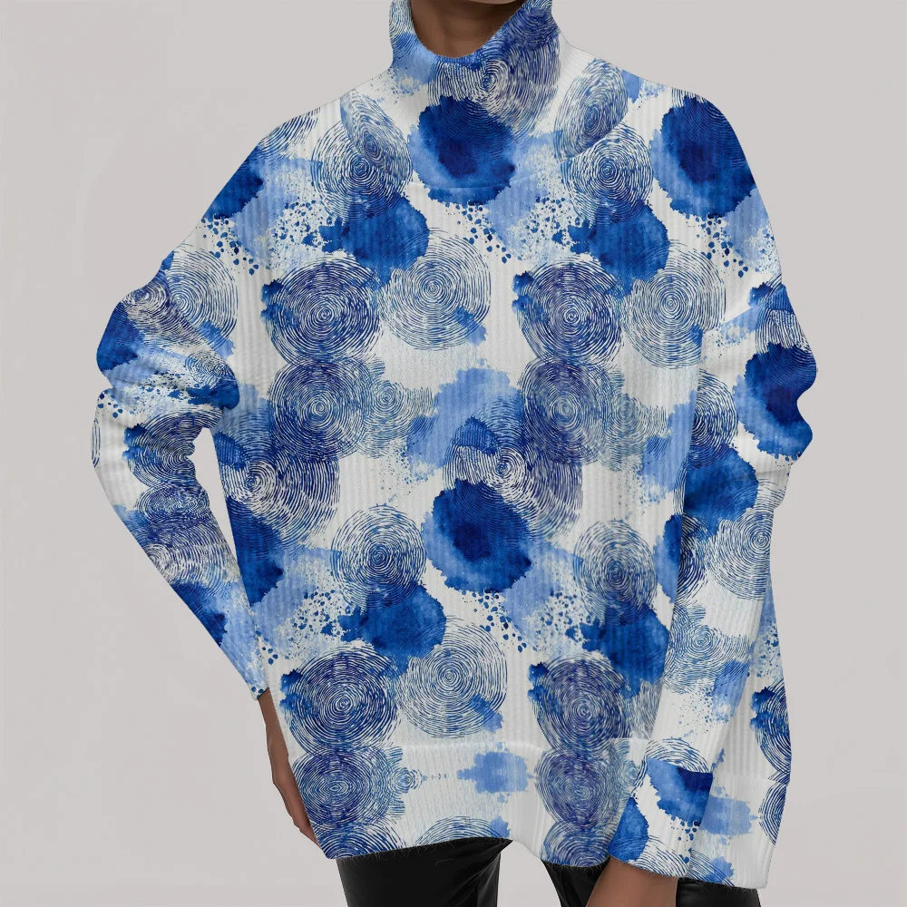 Women's Turtleneck Sweater Chunky Knit Oversized Soft Cozy Printing Long Sleeve Pullovers Casual Fashion Streetwear Warm
Women's Turtleneck Sweater Chunky Knit Oversized Soft Cozy Printing Long Sleeve Pullovers Casual Fashion Streetwear Warm