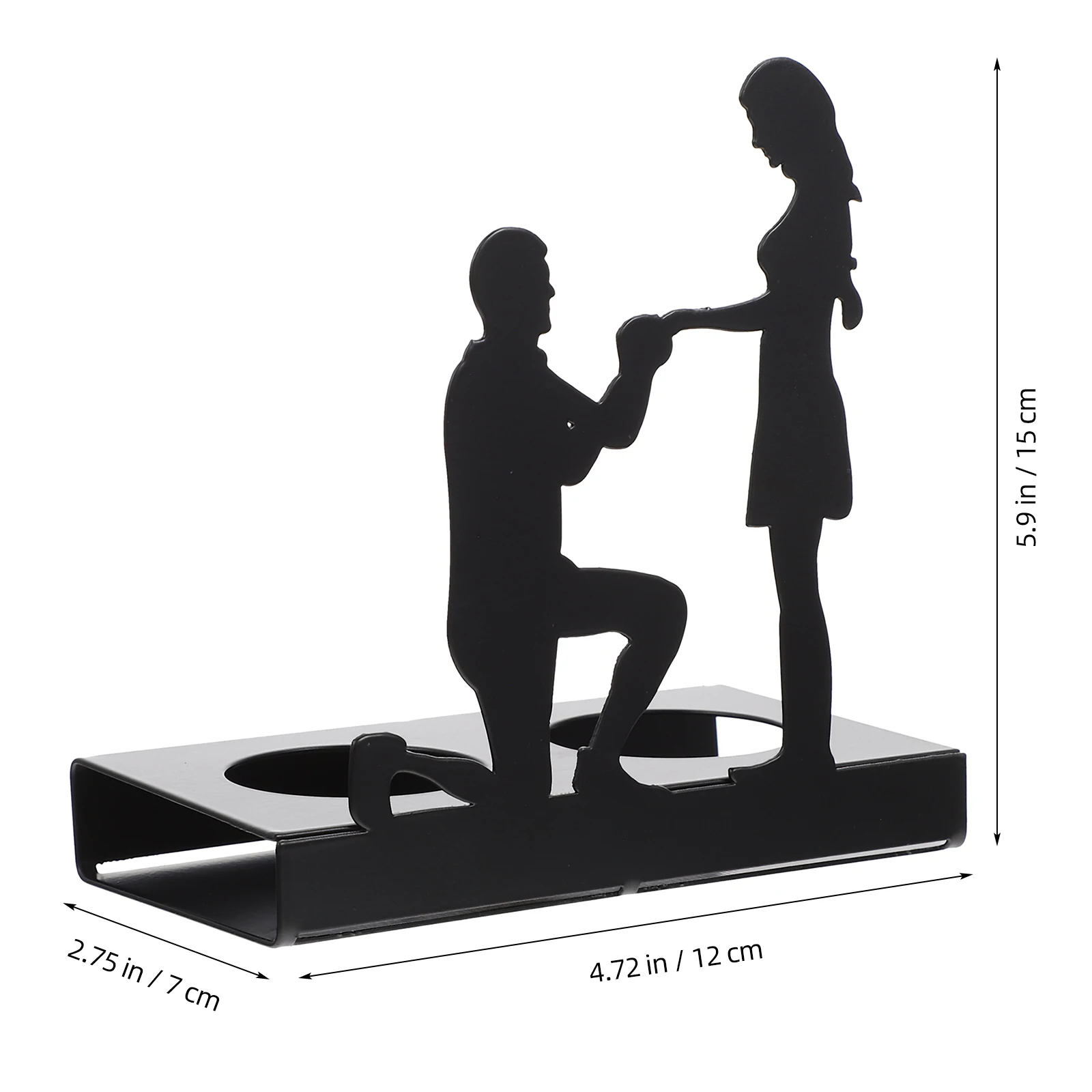 Elegant Iron Candlestick Wedding Party Decor Fine Workmanship Modern Vintage Feel Taper Holder Desktop Adornment
Elegant Iron Candlestick Wedding Party Decor Fine Workmanship Modern Vintage Feel Taper Holder Desktop Adornment