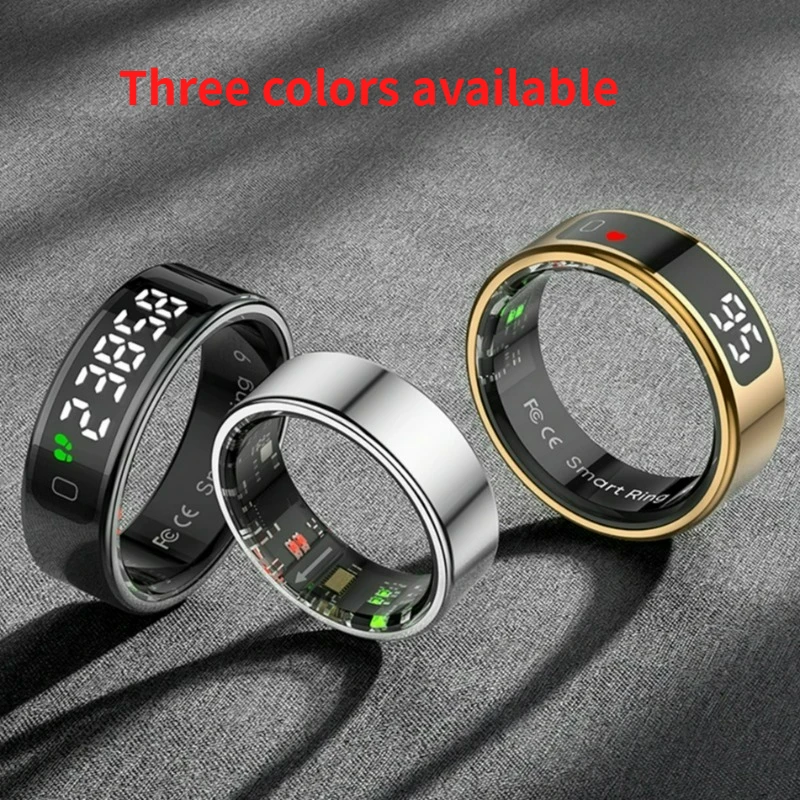 R12 Smart Ring with Display Screen and Touch, Health Manager, Wireless Charging, 5 ATM Waterproof For Men Women
R12 Smart Ring with Display Screen and Touch, Health Manager, Wireless Charging, 5 ATM Waterproof For Men Women
