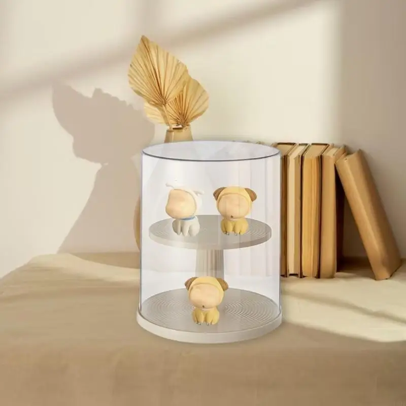Space Saving 360 Degree Rotation Display Shelf for Anime Figures Multi layer Blind Box Doll Storage Case Showcase Stand
Space Saving 360 Degree Rotation Display Shelf for Anime Figures Multi layer Blind Box Doll Storage Case Showcase Stand