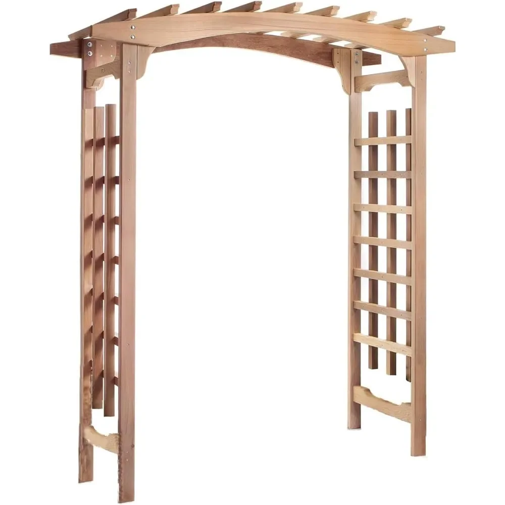 6-Foot Pagoda Arbor Garden Arch Trellis for Climbing Plants, Transform Garden or Patio Spaces
6-Foot Pagoda Arbor Garden Arch Trellis for Climbing Plants, Transform Garden or Patio Spaces