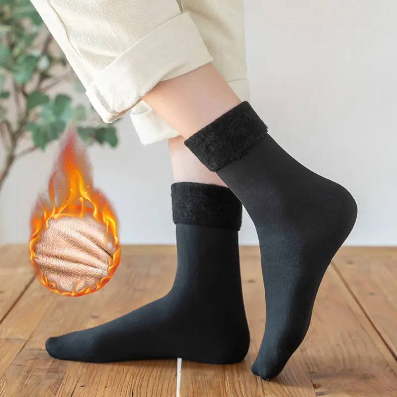 Зимние пушистые носки, теплые носки для женщин, модные утолщенные плюшевые носки средней длины, шерстяные носки для снега и пола в помещении, 1 пара
Зимние пушистые носки, теплые носки для женщин, модные утолщенные плюшевые носки средней длины, шерстяные носки для снега и пола в помещении, 1 пара