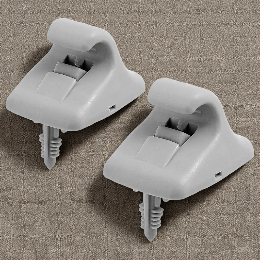 2Pcs Sun Visor Clip Reliable Support Fixing Holder Sturdy Automotive Visor Accessories Replacement Repair Kit Sun Shield Clip
2Pcs Sun Visor Clip Reliable Support Fixing Holder Sturdy Automotive Visor Accessories Replacement Repair Kit Sun Shield Clip