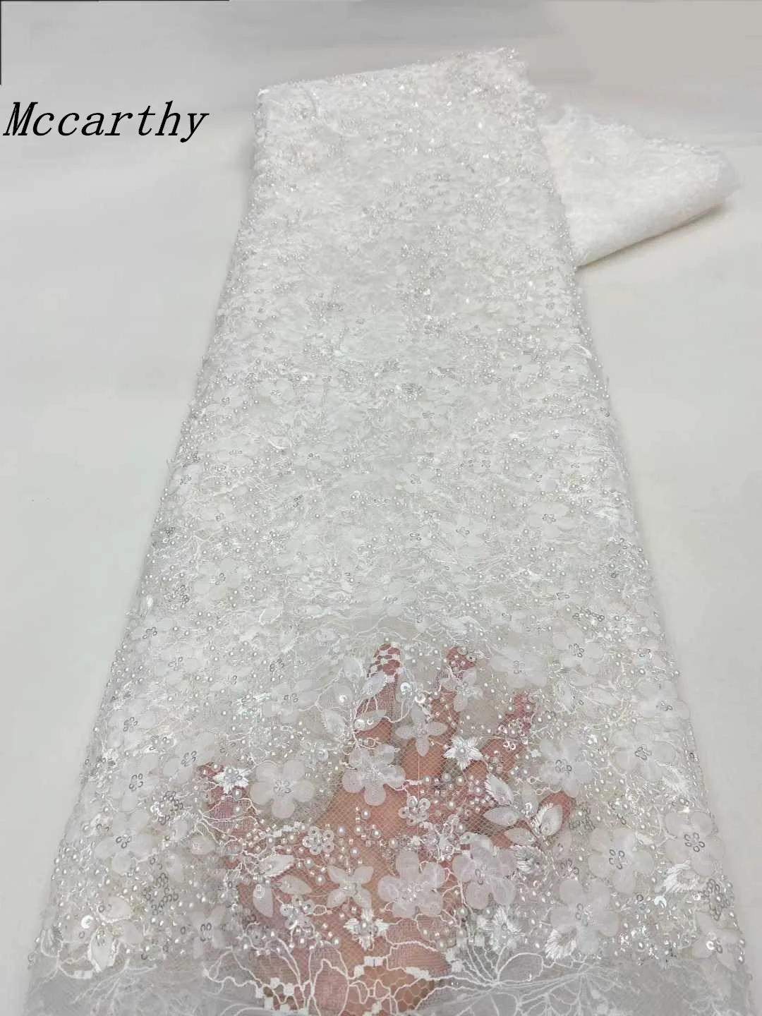 Mccarthy 2025 Роскошная высококачественная сетчатая ткань Dubai Sequence Королевская свадебная кружевная ткань с бисером для свадебных платьев XZ60TY-19
Mccarthy 2025 Роскошная высококачественная сетчатая ткань Dubai Sequence Королевская свадебная кружевная ткань с бисером для свадебных платьев XZ60TY-19