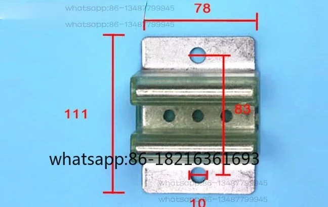 1pcs Elevator vice guide shoes/ Counterweight hollow rail guide shoe/ M-type boots head / Elevator accessories
1pcs Elevator vice guide shoes/ Counterweight hollow rail guide shoe/ M-type boots head / Elevator accessories