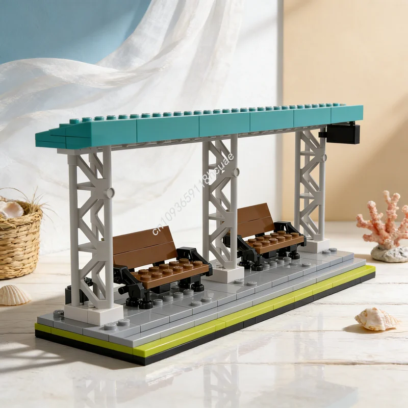 296 деталей MOC Городской Трамвайный Узелок: Модель Трамвайной Станции, Конструктор, Развивающая Игрушка, Подарок на Рождество, Обучающий Конструктор для Детей
296 деталей MOC Городской Трамвайный Узелок: Модель Трамвайной Станции, Конструктор, Развивающая Игрушка, Подарок на Рождество, Обучающий Конструктор для Детей