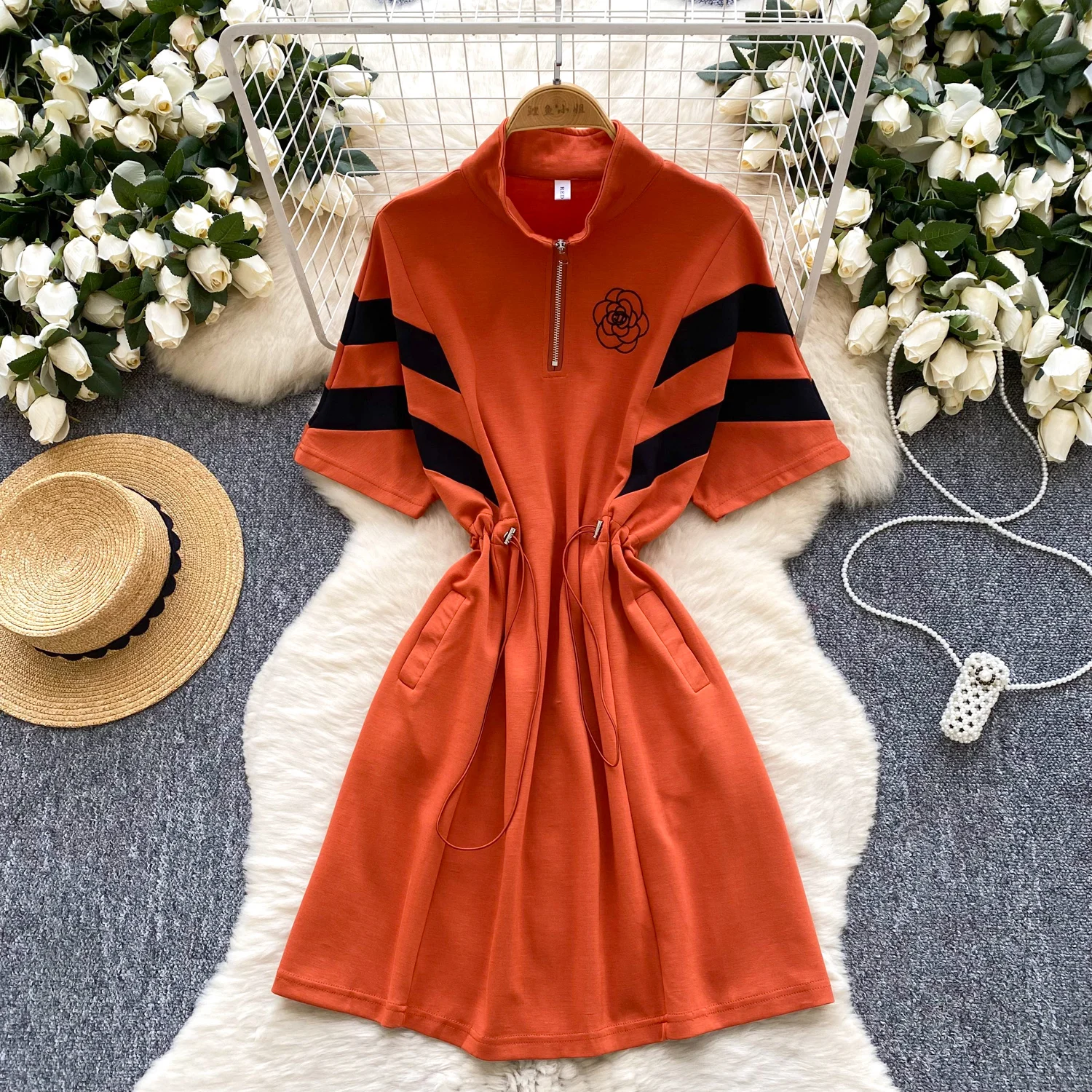 Sexy striped short sleeve Fashion Birthday Party Evening Women Goth Slim fairycore Summer dress bohemian dress
Sexy striped short sleeve Fashion Birthday Party Evening Women Goth Slim fairycore Summer dress bohemian dress