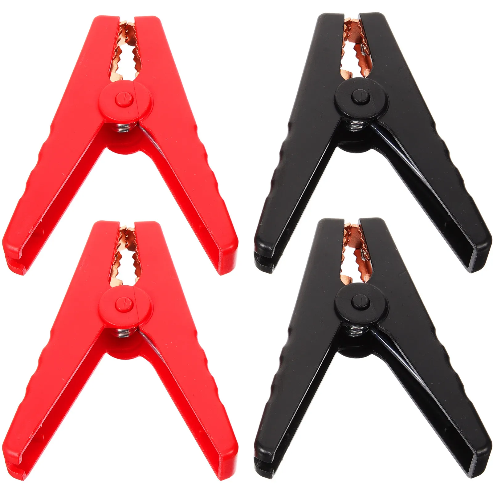 4Pcs Jumper Cable Clamps Battery Charger Clamps Heavy Duty Copper Auto Jumper Clips for Car Battery Boost Emergency Use
4Pcs Jumper Cable Clamps Battery Charger Clamps Heavy Duty Copper Auto Jumper Clips for Car Battery Boost Emergency Use
