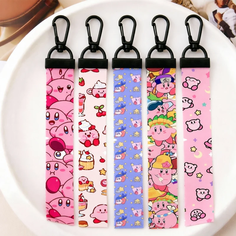 Cute Kirbys Anime Figures Keychain Cute Cartoon Tag KeysStrap Key Ring Women Men Car Motorcycle Accessories Birthday Gifts
Cute Kirbys Anime Figures Keychain Cute Cartoon Tag KeysStrap Key Ring Women Men Car Motorcycle Accessories Birthday Gifts