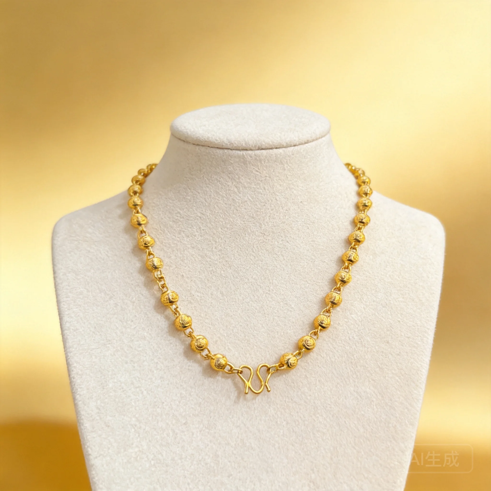 Men's Necklace 2026 Chinese Style Brass Gold Plated Solid Fu Character Engraved Beaded Buddha Chain For Daily Casual Outfit Matc
Men's Necklace 2026 Chinese Style Brass Gold Plated Solid Fu Character Engraved Beaded Buddha Chain For Daily Casual Outfit Matc
