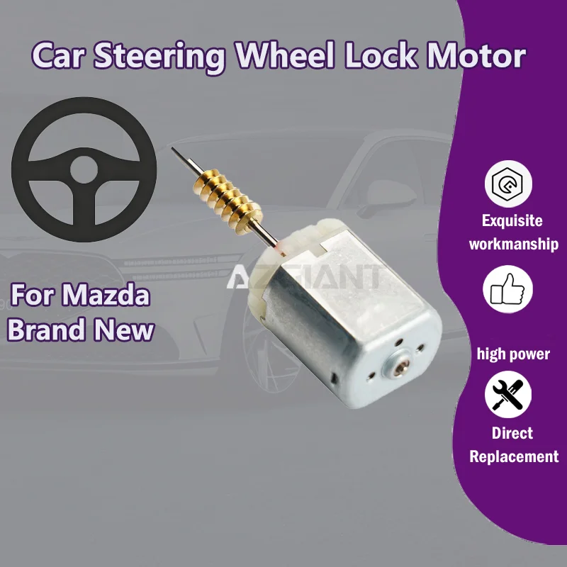 AZGIANT 13800 RPM Car Steering Column Lock motor For 2014-2018 Mazda 3 MK3 strong power 0.11A carbon brush tool
AZGIANT 13800 RPM Car Steering Column Lock motor For 2014-2018 Mazda 3 MK3 strong power 0.11A carbon brush tool