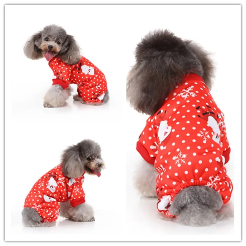 Christmas Dog Costume Reindeer Santa Snowman Outfit for Small Medium Dogs – 4-Leg Pet Clothes Cute Puppy Holiday Dress Up Appar
Christmas Dog Costume Reindeer Santa Snowman Outfit for Small Medium Dogs – 4-Leg Pet Clothes Cute Puppy Holiday Dress Up Appar