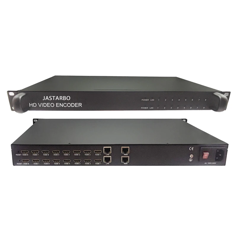 16-channel HD video encoder IPTV CATV TV front-end system H.264 H.265 HEVC HDMI to IP webcast push streaming
16-channel HD video encoder IPTV CATV TV front-end system H.264 H.265 HEVC HDMI to IP webcast push streaming