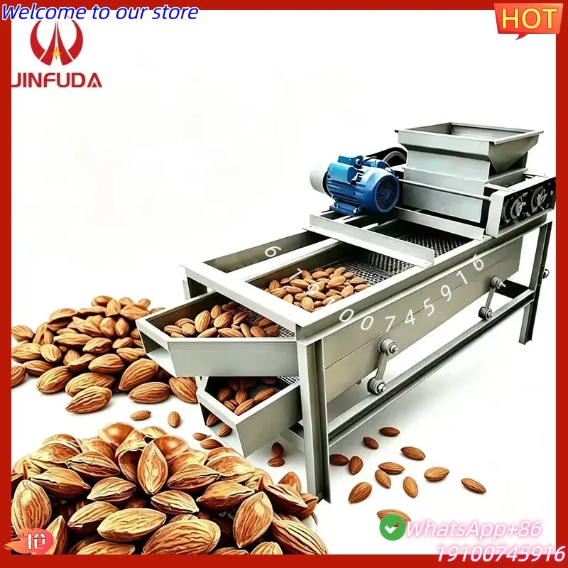 2026Hot Durable Shock Resistant Base Nut Processing Equipment for Almond Long Time Non-stop Nut Hulling, Nut Shelling Machine
2026Hot Durable Shock Resistant Base Nut Processing Equipment for Almond Long Time Non-stop Nut Hulling, Nut Shelling Machine