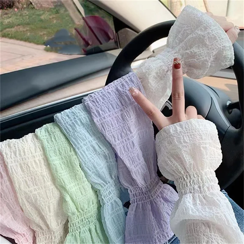 Summer Long Fingerless Gloves Women Sun Protection Sleeves Gloves Lace Mesh Driving Arm Sleeve Sunscreen UV Breathable Mittens
Summer Long Fingerless Gloves Women Sun Protection Sleeves Gloves Lace Mesh Driving Arm Sleeve Sunscreen UV Breathable Mittens