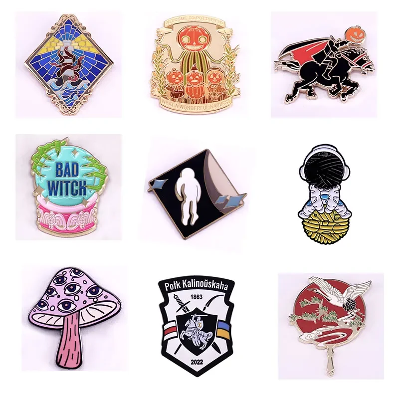 Interesting Pumpkin Knight Metal Enamel Pin Pretty Mushroom Art Lapel Badge Denim Jacket Backpack Brooch Decoration
Interesting Pumpkin Knight Metal Enamel Pin Pretty Mushroom Art Lapel Badge Denim Jacket Backpack Brooch Decoration