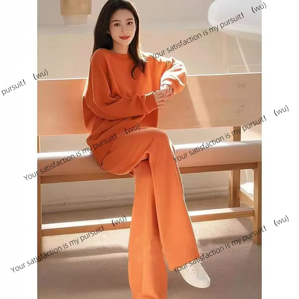 ZOCI-Spring Women's Korean Casual Orange Sweater Pants
ZOCI-Spring Women's Korean Casual Orange Sweater Pants
