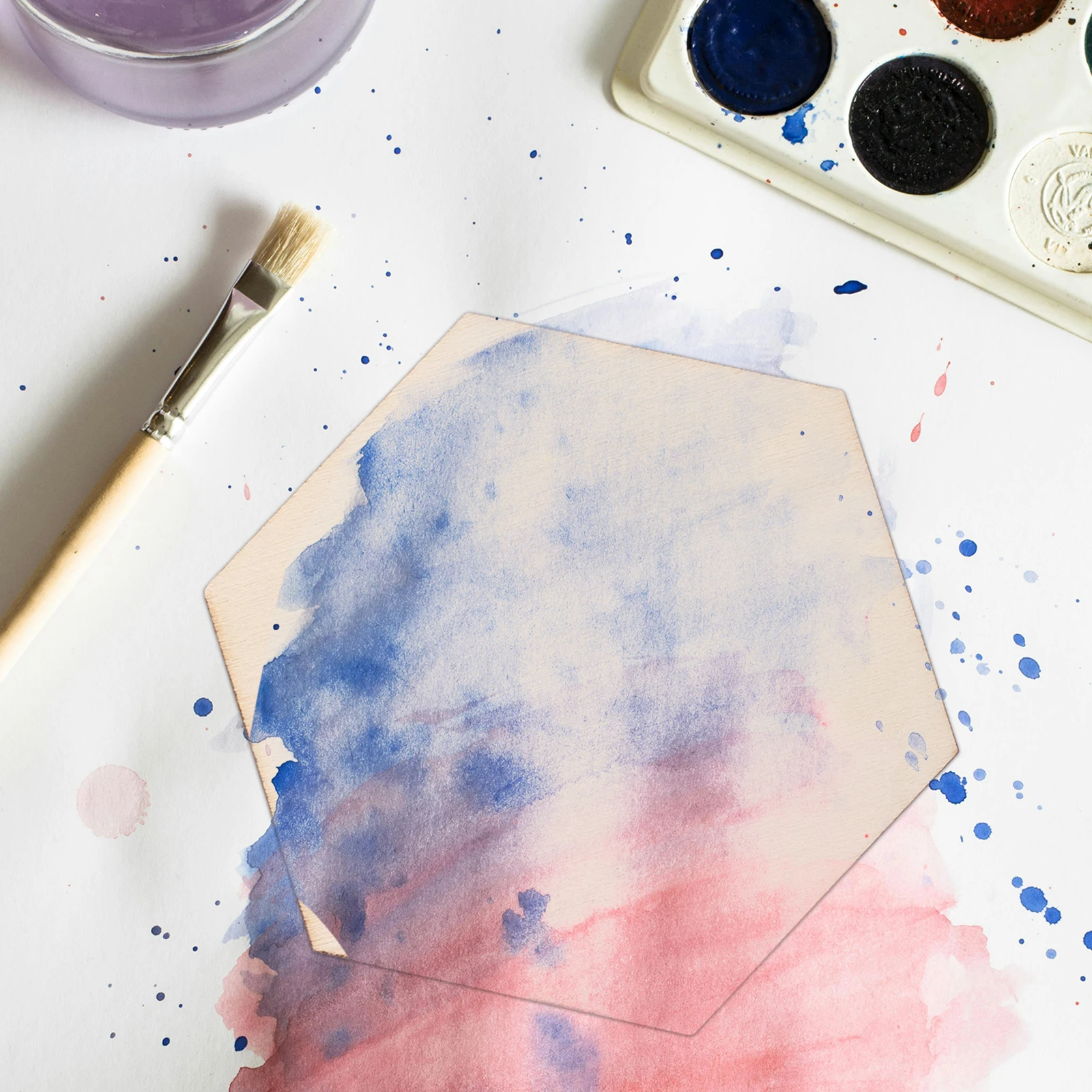 100Pcs Natural Wood Hexagon Cutout Blank Wooden Coasters for DIY Painting Home Decorations Art Projects Weddings Parties
100Pcs Natural Wood Hexagon Cutout Blank Wooden Coasters for DIY Painting Home Decorations Art Projects Weddings Parties