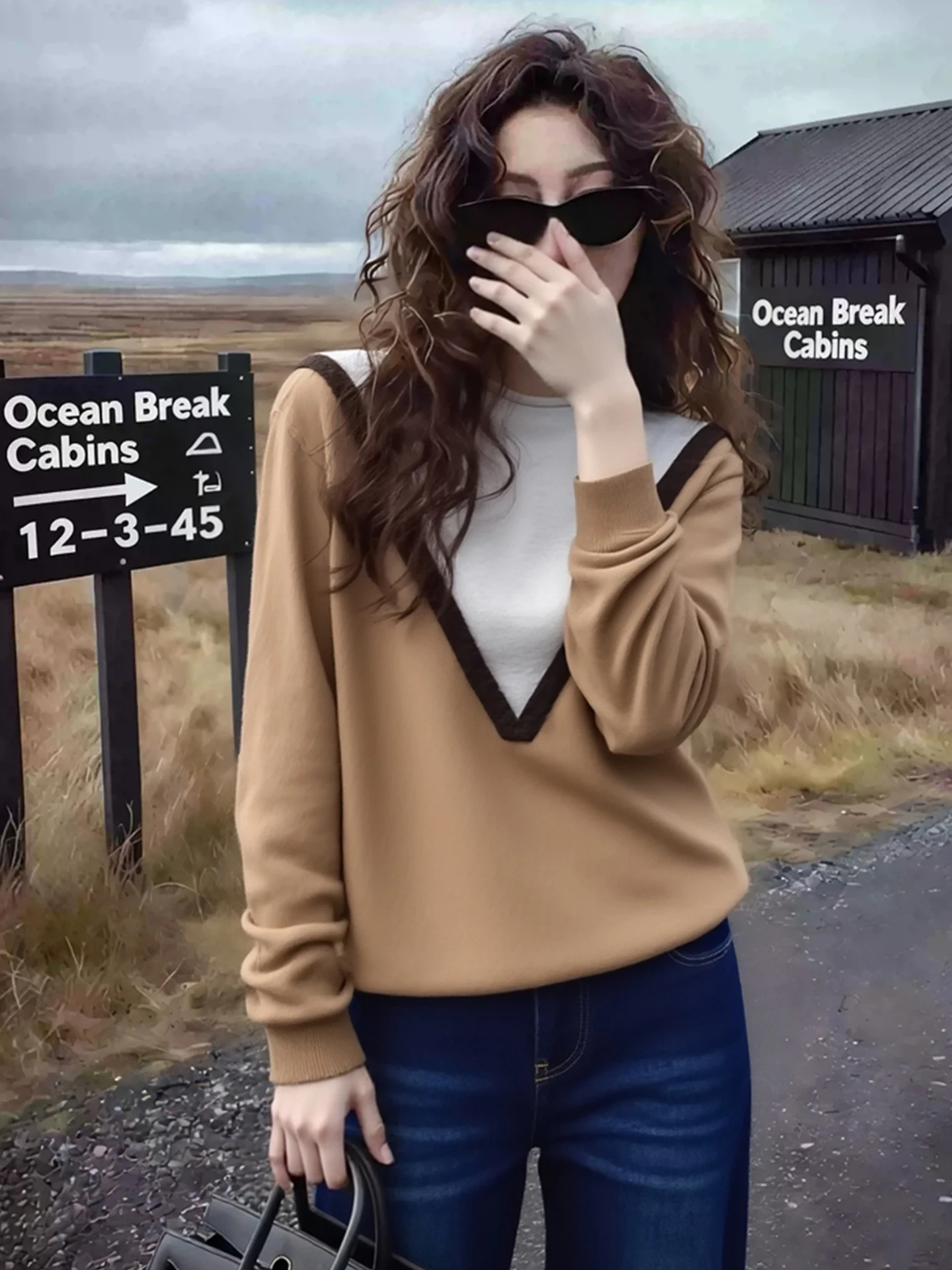 Soft Loose Long Sve round Ne Knitted Sweater Faionable Commute Sle Color Blo Base Layer irt Women's Winter Top
Soft Loose Long Sve round Ne Knitted Sweater Faionable Commute Sle Color Blo Base Layer irt Women's Winter Top