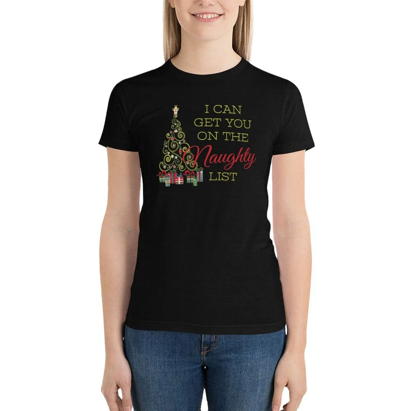 I Can Get You On The Naughty List T-Shirt shirts graphic tees tops Blouse summer clothes for Women
I Can Get You On The Naughty List T-Shirt shirts graphic tees tops Blouse summer clothes for Women