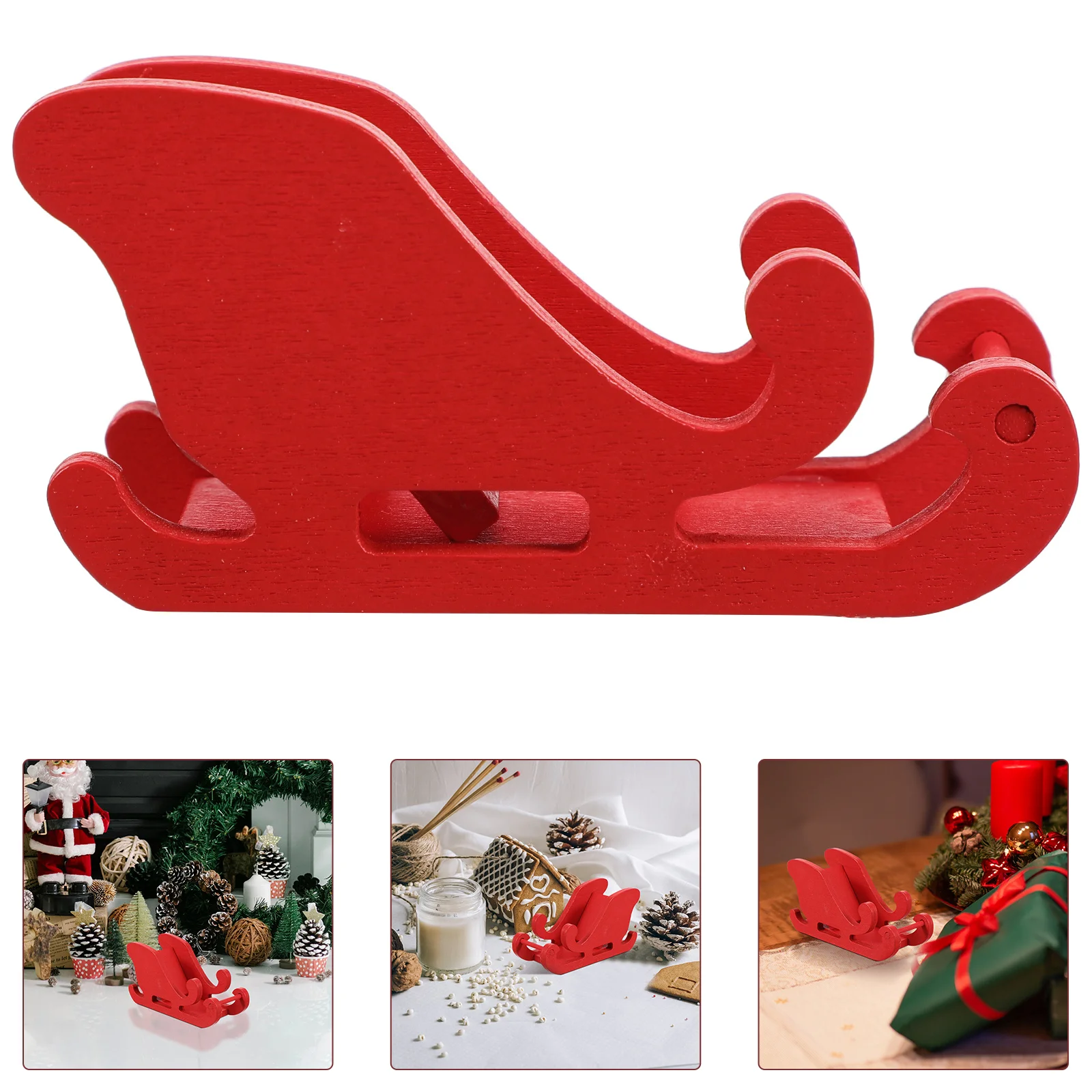 Wooden Sleigh Decoration Exquisite Christmas Tabletop Sleigh Ornament Christmas Tree Hanging Decor Holiday Home Centerpiece
Wooden Sleigh Decoration Exquisite Christmas Tabletop Sleigh Ornament Christmas Tree Hanging Decor Holiday Home Centerpiece