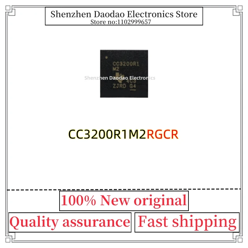CC3200R1M2RGCR CC3200R1M2 CC3200R1 CC3200R1 M2 QFN-64 Rf transceiver chip IC new original
CC3200R1M2RGCR CC3200R1M2 CC3200R1 CC3200R1 M2 QFN-64 Rf transceiver chip IC new original