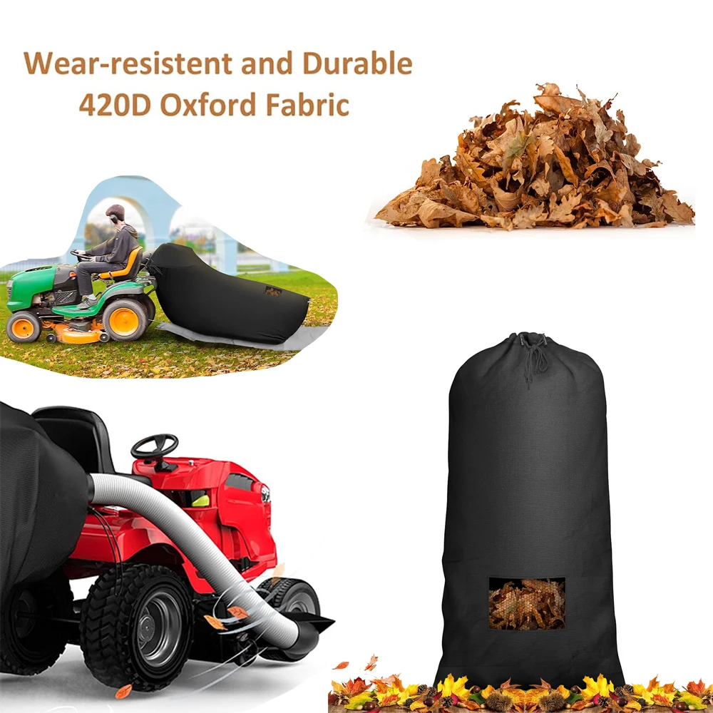 Lawn Tractor Leaf Bag Grass Catcher Bag Garden Leaf Bag Wear-Resistant 420D Oxford Cloth Lawn Mower Grass Bag
Lawn Tractor Leaf Bag Grass Catcher Bag Garden Leaf Bag Wear-Resistant 420D Oxford Cloth Lawn Mower Grass Bag