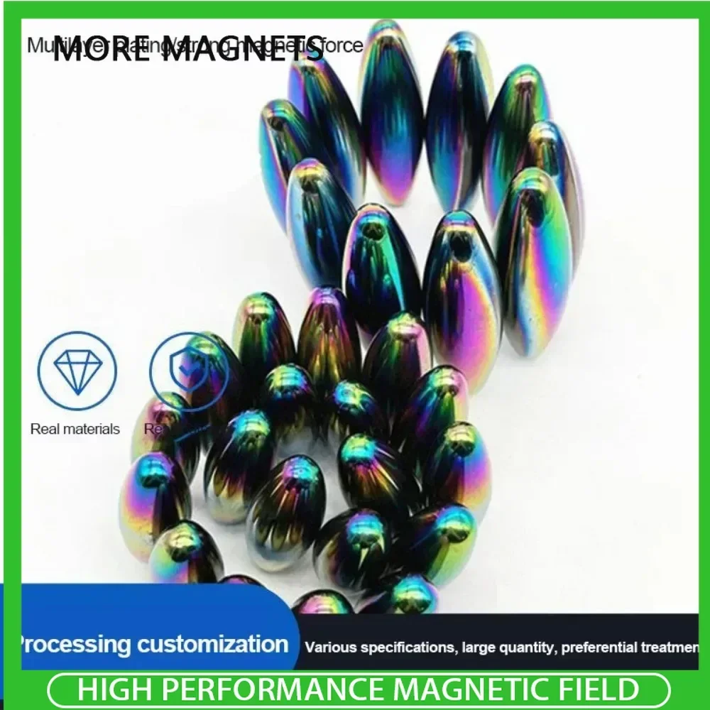 20 PCS Strong Magnetic Therapy Relief Toy Oval Shape Olive Rattle Power Ferrite Magnet Beads Set Health Care Massager
20 PCS Strong Magnetic Therapy Relief Toy Oval Shape Olive Rattle Power Ferrite Magnet Beads Set Health Care Massager
