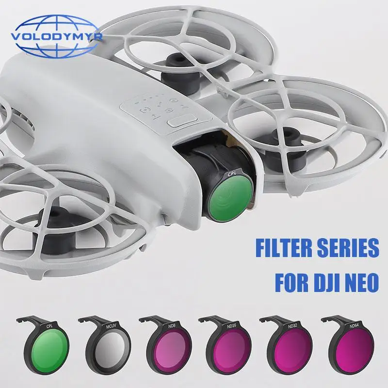 Volodymyr Lens Filter for DJI Neo ND Filters Set Camera Lens Filter Kit ND MCUV HD Optical Glass Camera Filter Accessories
Volodymyr Lens Filter for DJI Neo ND Filters Set Camera Lens Filter Kit ND MCUV HD Optical Glass Camera Filter Accessories