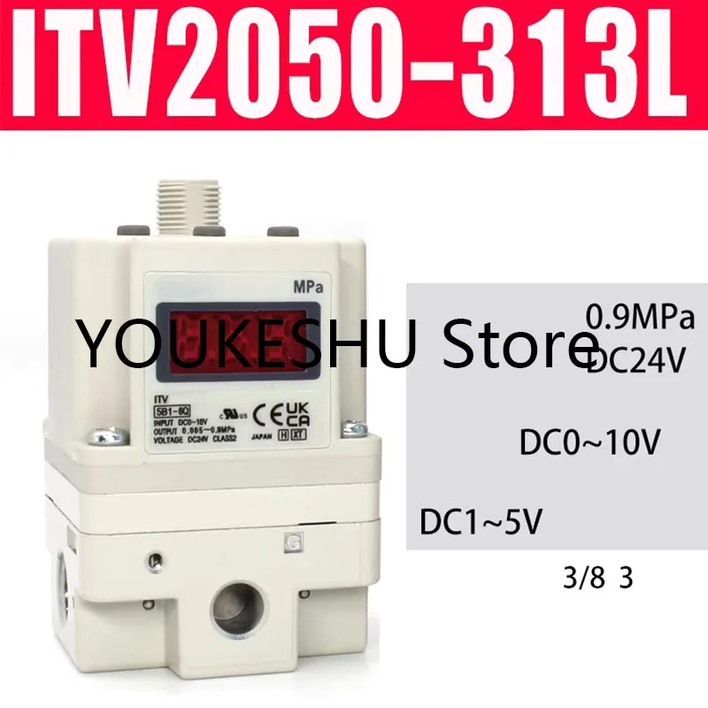 New original electrical proportional valve ITV2050-313L with data cable
New original electrical proportional valve ITV2050-313L with data cable