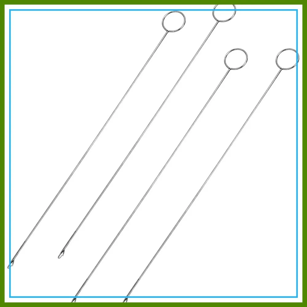 Loop Turner Sewing Tool, 4-Piece Set - Needle Hooks for Fabric Tube Strips DIY (10.4 Inch)
Loop Turner Sewing Tool, 4-Piece Set - Needle Hooks for Fabric Tube Strips DIY (10.4 Inch)