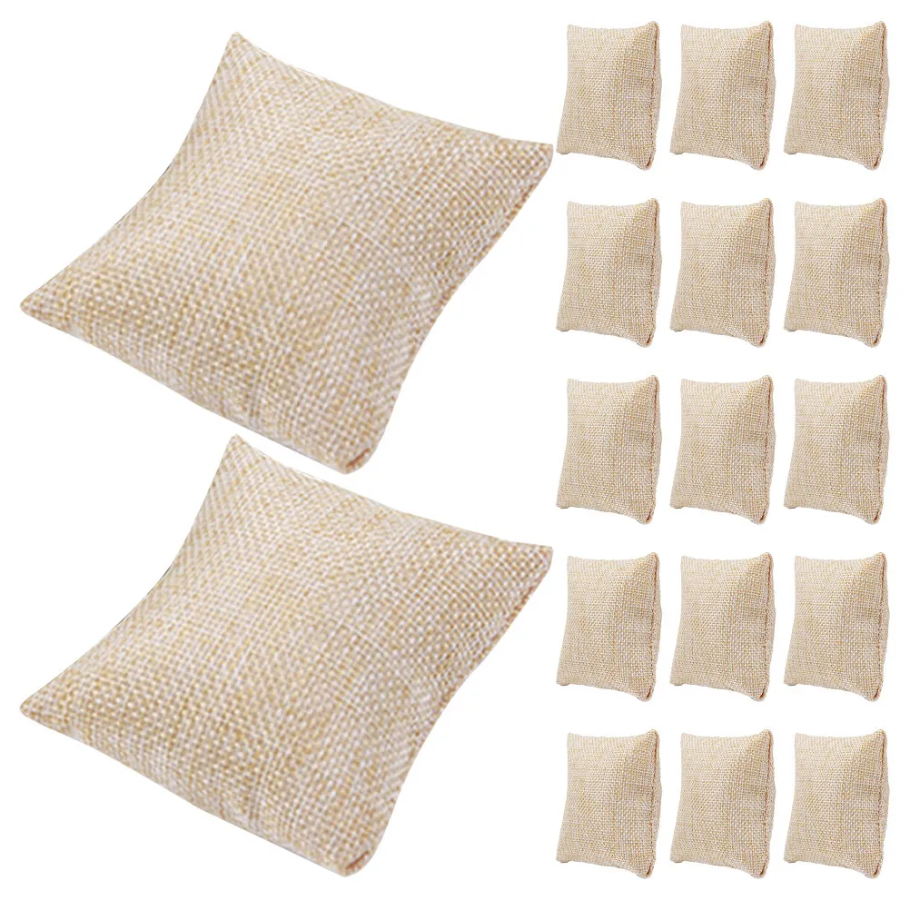 20Pcs Linen Jewelry Display for Selling Mini Watch Pillow Inserts Bracelet Holder Display Accessories Storage Use
20Pcs Linen Jewelry Display for Selling Mini Watch Pillow Inserts Bracelet Holder Display Accessories Storage Use