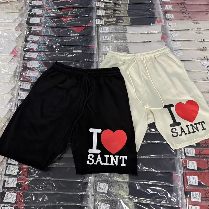 American Street Fashion Hip Hop Men's Women's Casual Heavy Fabric Saint Short Pants Patterned Prints SAINT Pants
American Street Fashion Hip Hop Men's Women's Casual Heavy Fabric Saint Short Pants Patterned Prints SAINT Pants