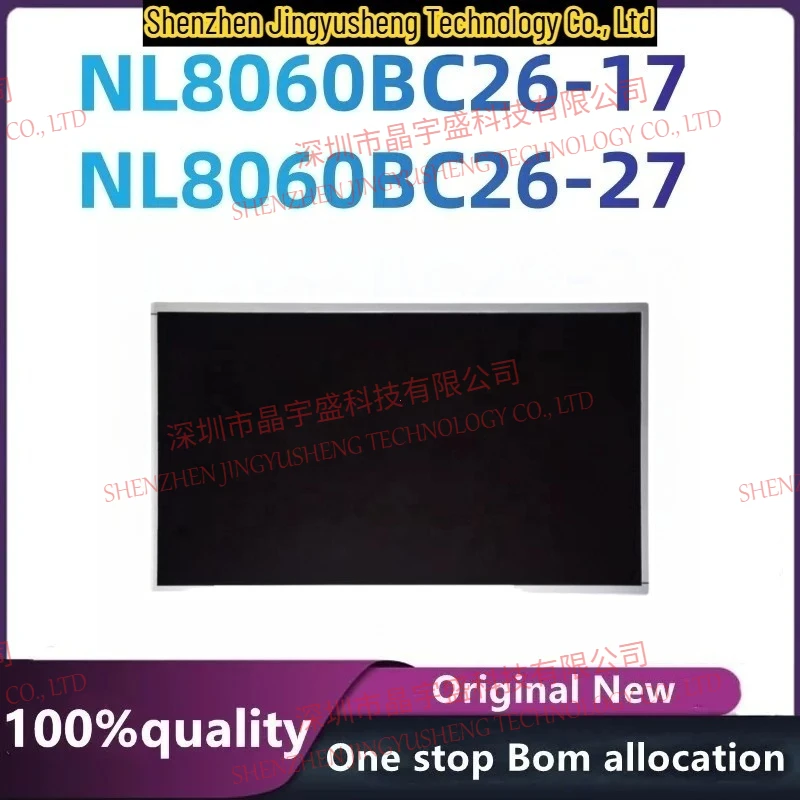 New Original NL8060BC26-17 NL8060BC26-27 LCD Screen Integrated Circuits
New Original NL8060BC26-17 NL8060BC26-27 LCD Screen Integrated Circuits