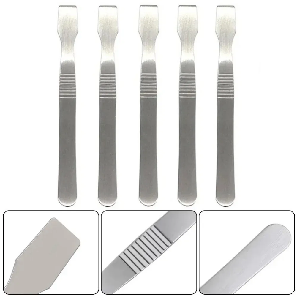 Stainless Steel Metal Spudger 120x11mm Practical Disassemble Crowbar Solding Paste Spudger Phone Repair Tools
Stainless Steel Metal Spudger 120x11mm Practical Disassemble Crowbar Solding Paste Spudger Phone Repair Tools