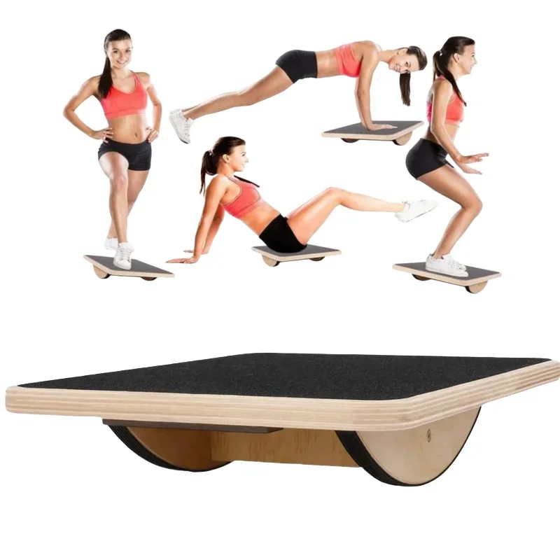 Wooden Balance Board for Core Strength & Stability - Anti-Slip, Durable Design for Men & Women - Perfect for Home & Office Use
Wooden Balance Board for Core Strength & Stability - Anti-Slip, Durable Design for Men & Women - Perfect for Home & Office Use