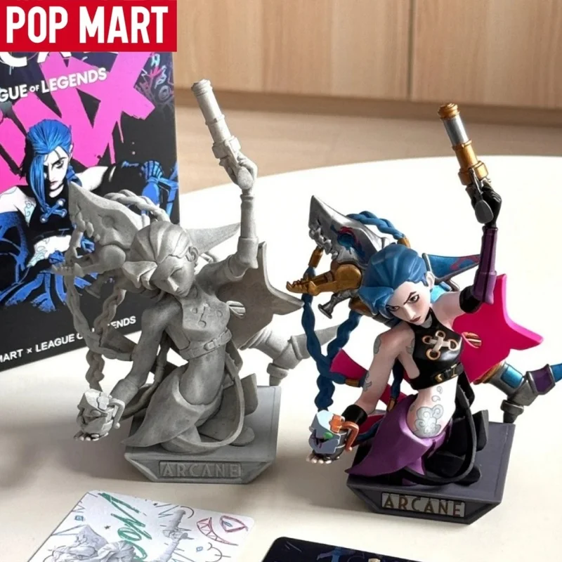 POP MAR Original League Of Legends Arcane Series Blind Box Jinx Doll Desktop Ornament Mystery Box Toy For Animation Fans Gift
POP MAR Original League Of Legends Arcane Series Blind Box Jinx Doll Desktop Ornament Mystery Box Toy For Animation Fans Gift
