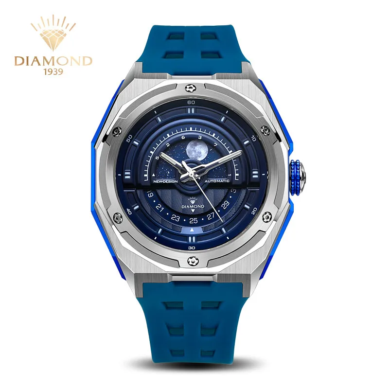 Genuine Watch Men's Mechanical Watch Trendy Fashion Day and Day P603 Domestic Official Shanghai Diamond Waterproof Men's Watch
Genuine Watch Men's Mechanical Watch Trendy Fashion Day and Day P603 Domestic Official Shanghai Diamond Waterproof Men's Watch