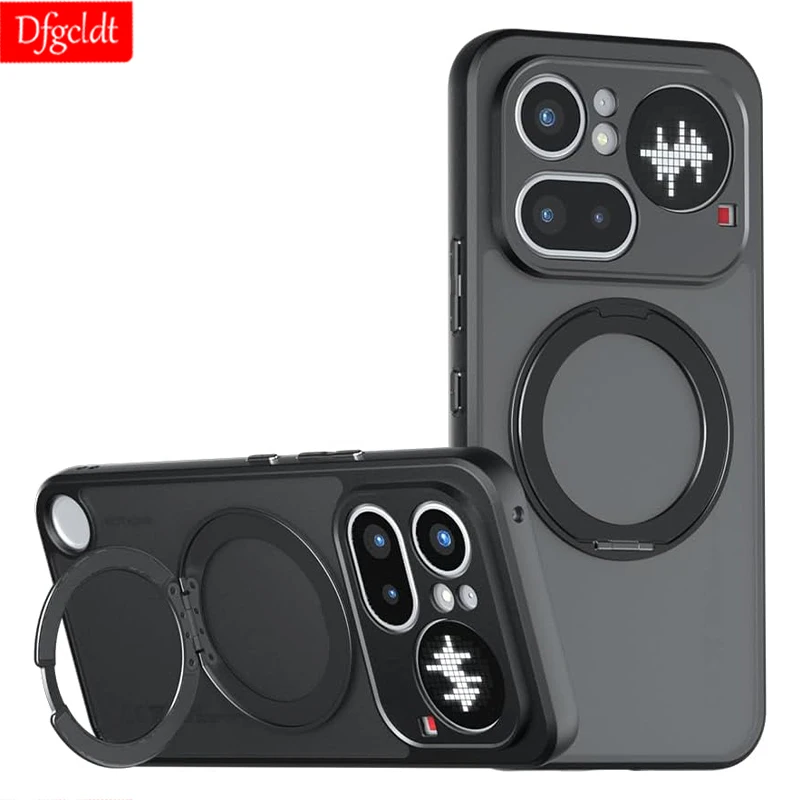 360° Rotating Stand Holder Magnetic Magsafe Phone Case For Nothing Phone 4A Pro 5G Translucent Shockproof Cover Nothing Phone 4A
360° Rotating Stand Holder Magnetic Magsafe Phone Case For Nothing Phone 4A Pro 5G Translucent Shockproof Cover Nothing Phone 4A