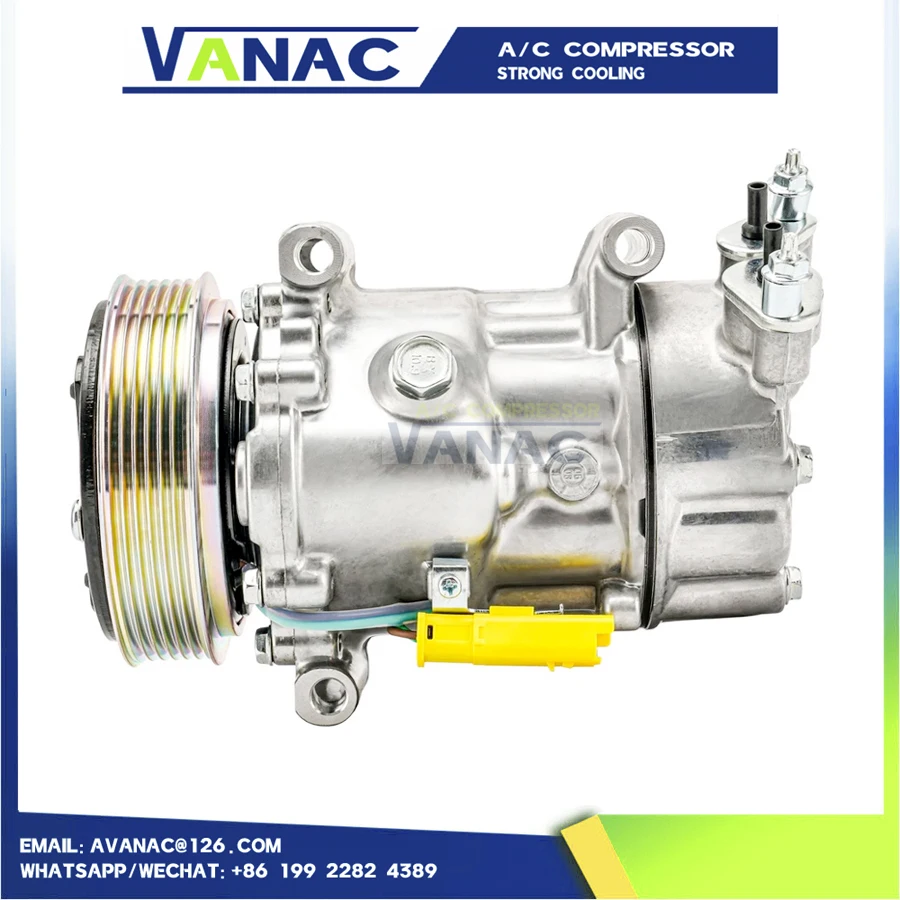 For Sanden sd6v12 AC Compressor Mini cooper L4 2007-15 R55 R56 R57 R58 1457 1457F 64529223392 2758145 2758433 6942501 694250103
For Sanden sd6v12 AC Compressor Mini cooper L4 2007-15 R55 R56 R57 R58 1457 1457F 64529223392 2758145 2758433 6942501 694250103