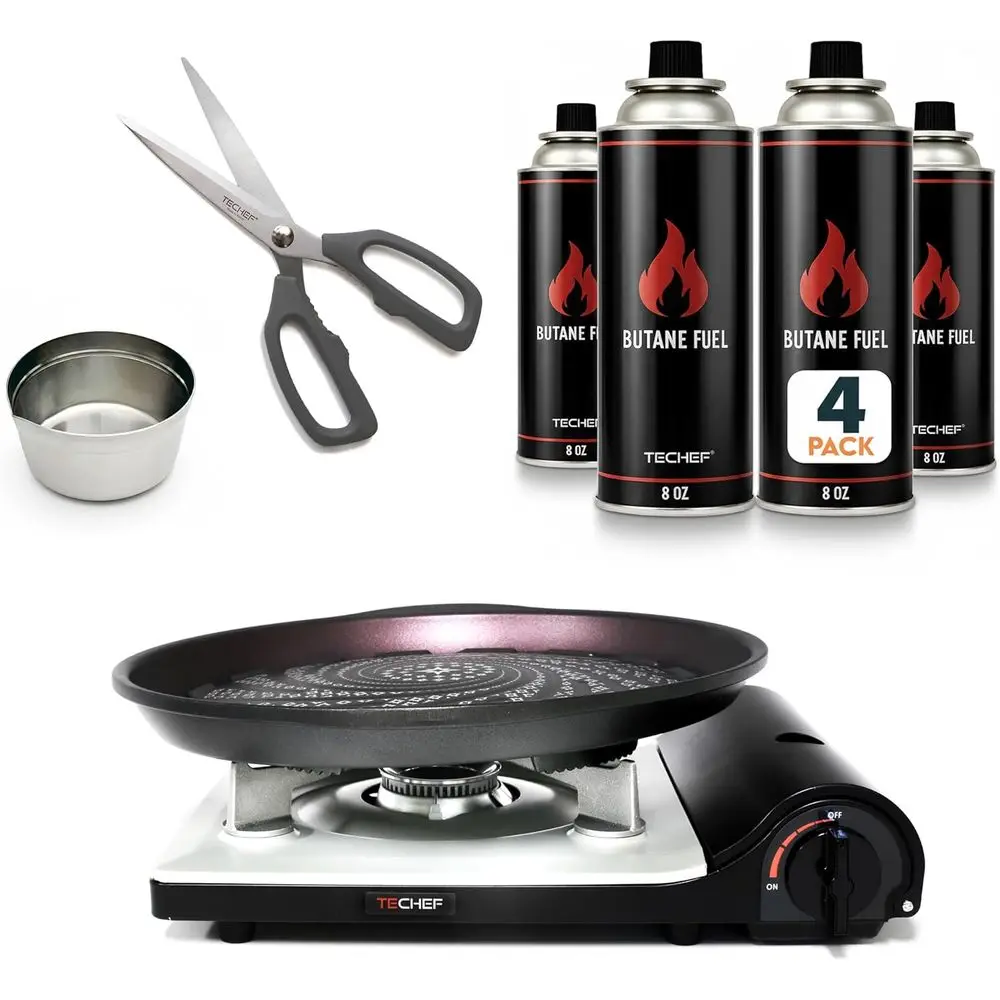 - Плита, корейская сковорода-гриль с антипригарным покрытием и портативной горелкой для газовой плиты Agni, сделано в Корее (набор Master KBBQ)
- Плита, корейская сковорода-гриль с антипригарным покрытием и портативной горелкой для газовой плиты Agni, сделано в Корее (набор Master KBBQ)