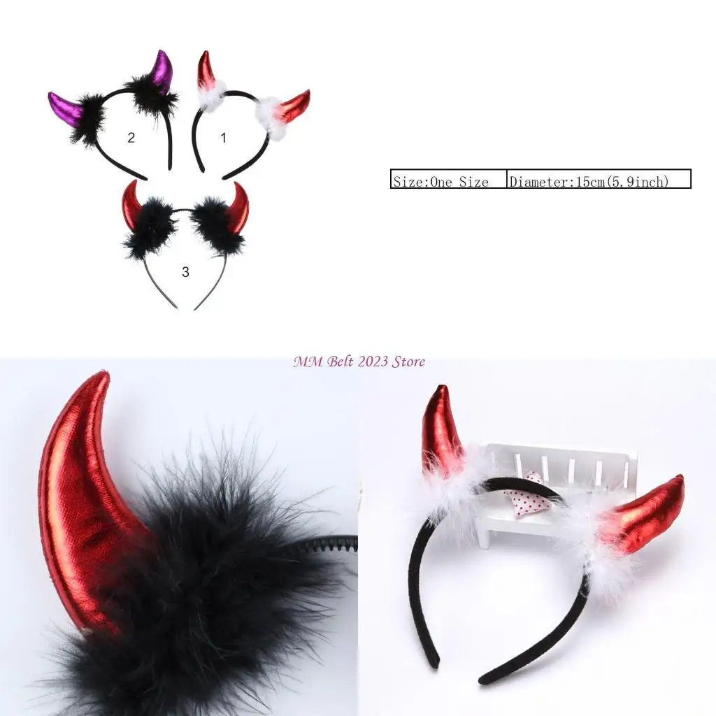 49ME Adult Children Halloween Devil Headband Cosplay Costume Fancy Party Glitter
49ME Adult Children Halloween Devil Headband Cosplay Costume Fancy Party Glitter