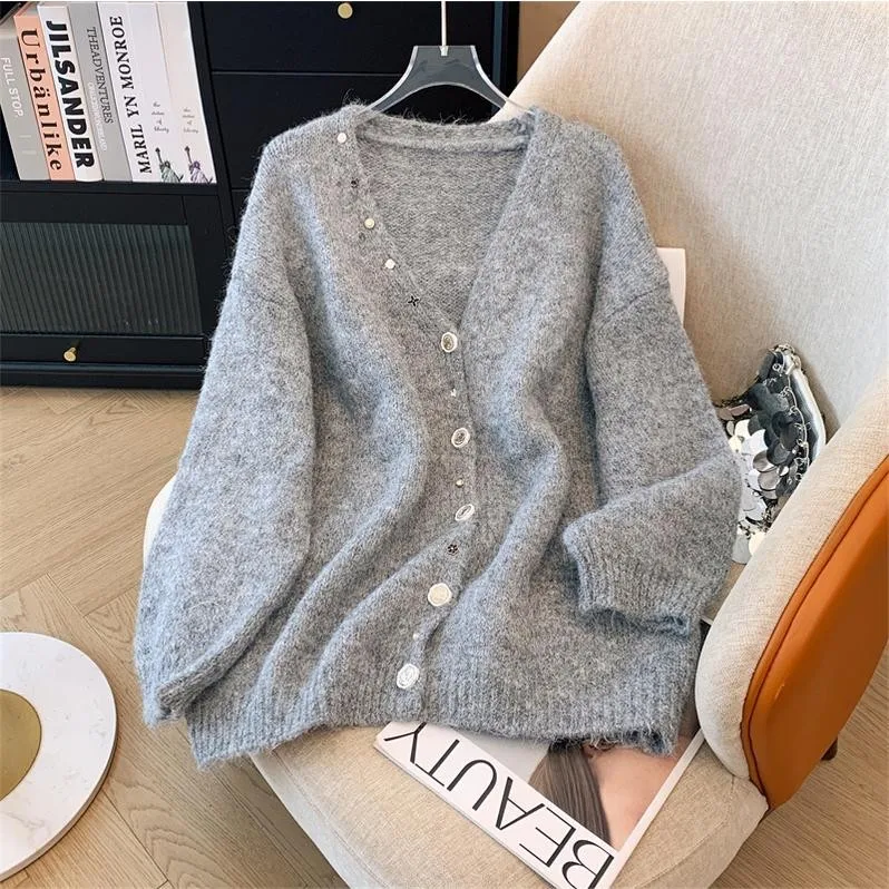 Ladies' Thiened Long V-ne Knitted Sweater Coat Warm Soft Autumn Winter Outerwear Comfortable f-high Collar Commute Sle
Ladies' Thiened Long V-ne Knitted Sweater Coat Warm Soft Autumn Winter Outerwear Comfortable f-high Collar Commute Sle