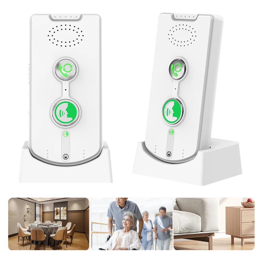 2 Way Voice Intercom Long Range Indoor Outdoor Interphone System Wireless Intercom System Fit for Home Hospital Office
2 Way Voice Intercom Long Range Indoor Outdoor Interphone System Wireless Intercom System Fit for Home Hospital Office