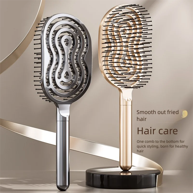 New Hollowed-out Comb For High-end Women's Home Use, Anti-static, Fluffy High Skull Top Rib Comb
New Hollowed-out Comb For High-end Women's Home Use, Anti-static, Fluffy High Skull Top Rib Comb